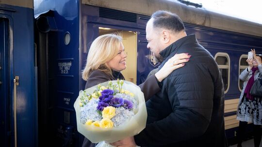 Bundestagstagspräsidentin Klöckner reist in die Ukraine