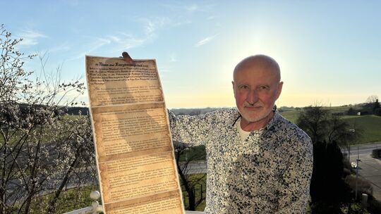Wolfgang Piroth setzt sich seit 2012 gegen den "maßlosen Bau" von Windkraftanlagen im Rhein-Hunsrück-Kreis ein. Im Lutherjahr 20
