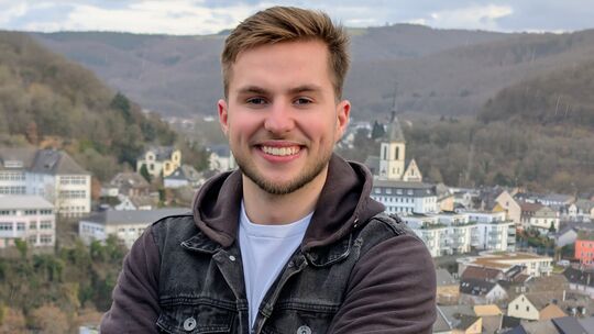 Matthias Klee ist jung und will's wissen: Er kandidiert für den Landtag.