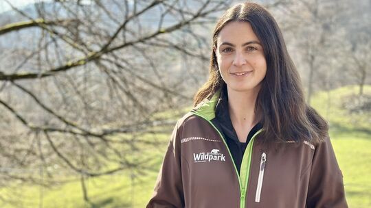 Henrieke Böß ist Geschäftsführerin und Leiterin des Wildparks Westerwald in Gackenbach. Für die Zukunft kündigt sie viele Neueru