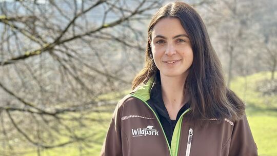Henrieke Böß ist Geschäftsführerin und Leiterin des Wildparks Westerwald in Gackenbach. Für die Zukunft kündigt sie viele Neueru
