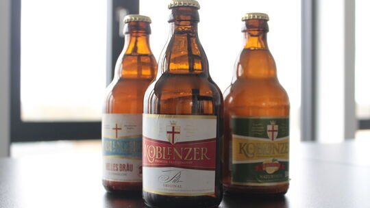 Pils, Helles Bräu, Radler naturtrüb: Auch die Zukunft der Koblenzer Biere wird im Rahmen des Insolvenzverfahrens bei Rhenser nun