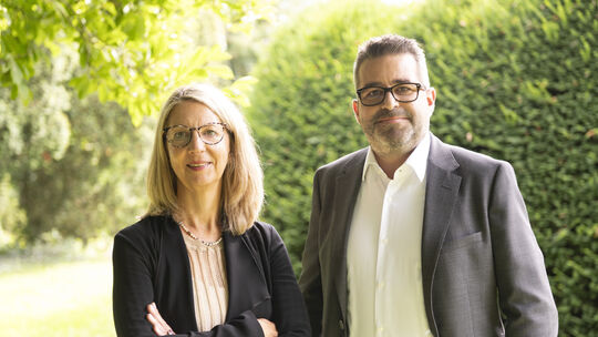 Die beiden BBT-Regionalgeschäftsführer Andrea Reinhardt und Jérome Korn-Fourcade haben im Gespräch mit unserer Redaktion einen B