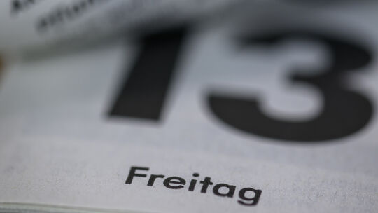 Ist Freitag, der 13., wirklich ein Unglückstag?