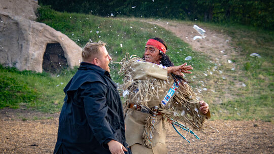 Action pur: Statisten sind mittendrin, wenn es in Mörschied im Sommer heiß hergeht.