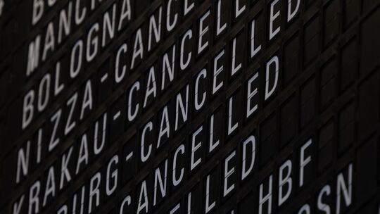 Pilotenstreik bei der Lufthansa - Frankfurt am Main