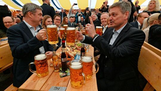 Wahlkampfveranstaltung des CDU-Kandidaten Baldauf