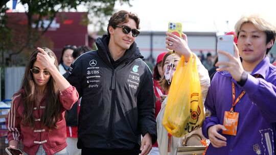 Vor dem Großen Preis von China