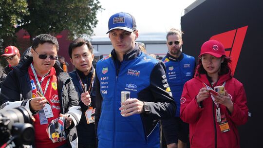 Vor dem Großen Preis von China