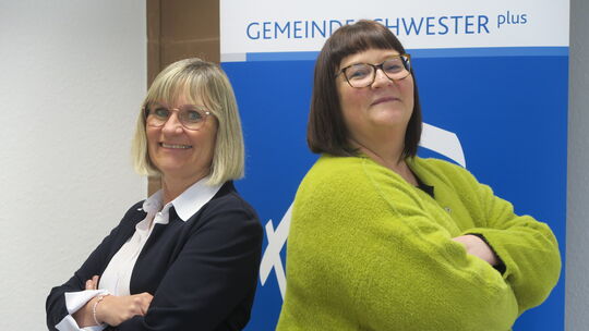 Margit Klein und Diana Scholten-Schwab sind die Gemeindeschwestern im Kreis Cochem-Zell. Ihr Angebot wird immer stärker nachgefr