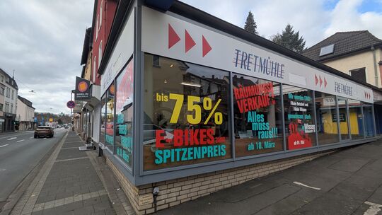 In wenigen Wochen wird die Tretmühle in der Wilhelmstraße in Betzdorf Geschichte sein. Das Sportgeschäft wird es aber weiterhin