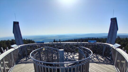 Der neue Turm auf dem Idarkopfturm ist ein touristisches Highlight in der Hunsrück-Region.