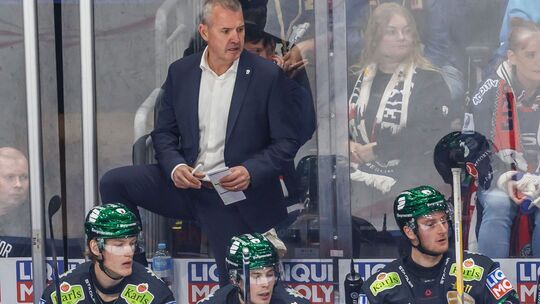 Trainer Serge Aubin von den Eisbären Berlin