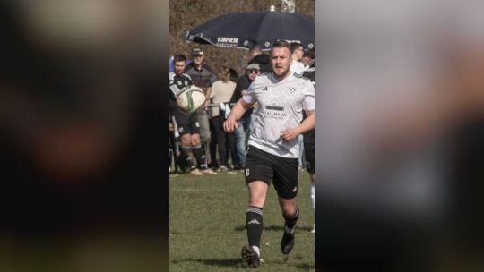 Torschütze des SV Winterbach: Sebastian Fett.