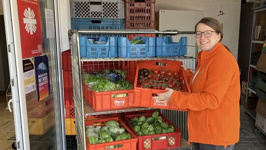 Seit vergangenem Sommer ist Laura Dedenbach Tafelkoordinatorin in Ahrweiler.