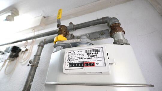 Gasheizung - Gaszähler