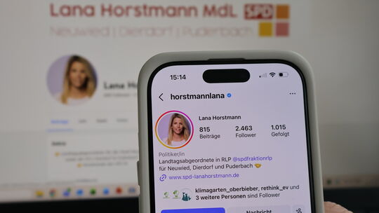 Auf Facebook und Instagram werben die Kandidaten fleißig um den Einzug in den Landtag, hier beispielhaft die SPD-Abgeordnete Lan
