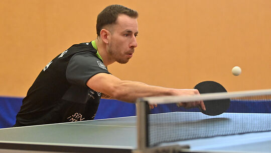 Holte mit seinem Team zwei Auswärtssiege: Nick Grimm, der Kapitän des TTC Kirn.