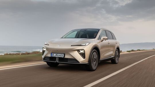 Fahrszene MGS6 EV Fahrszene MGS6 EV