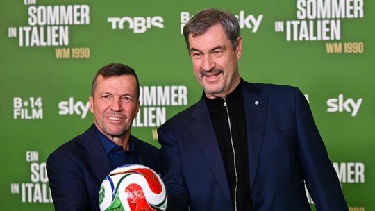 Premiere „Ein Sommer in Italien - WM 1990“
