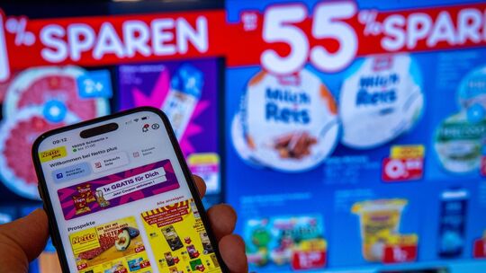 Rabatt-App von Lebensmittelhändler Netto