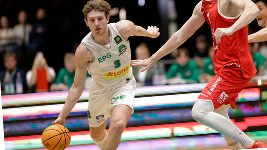Für seine Gegenspieler schwer zu verteidigen: Calvin Wishart für die Baskets in Aktion.