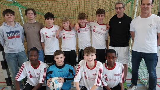 Die Mannschaft des Freiherr-vom-Stein-Gymnasiums Betzdorf-Kirchen hat sich für den Landesentscheid der weiterführenden Schulen i