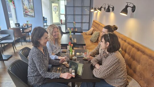 Wohlfühlatmosphäre herrscht im Café Nook zweifellos.