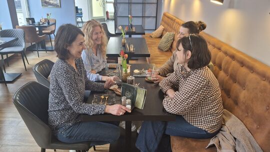 Wohlfühlatmosphäre herrscht im Café Nook zweifellos.