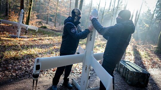 Deutsche Drohnenwaffe ist komplett: Gefechtskopf getestet