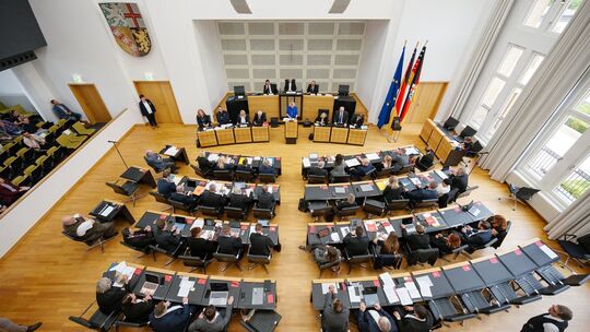 Plenarsitzung Landtag Saarland