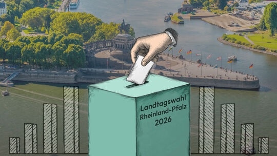 Ergebnisse zur Landtagswahl 2026 aus Koblenz.