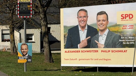Matthias Reuber (CDU) gegen Philip Schimkat (SPD): Das dürfte das Duell im Wahlkreis 1 (Altenkirchen) werden. Der Amtsinhaber dü