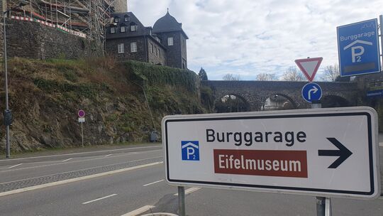 Eine Stunde kostenloses Parken – das ist in Kürze in der Burggarage am Boemundring möglich.