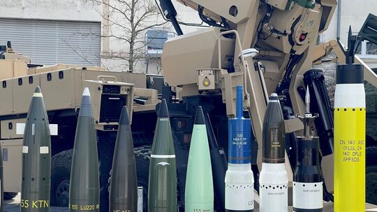 Rüstungskonzern KNDS - Panzer- und Artilleriegranaten