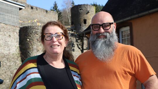 Monique und Jörg Vennix sind zuversichtlich, dass das Burg-Café viele Gäste haben wird.