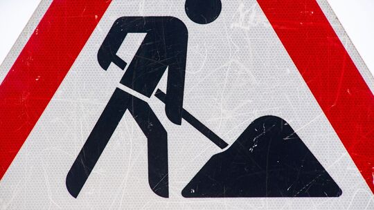 Baustelle (Symbolbild)