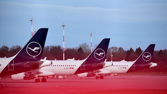 Pilotenstreik bei der Lufthansa - Hamburg