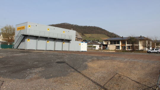 Der Discounter Aldi Süd baut neben seiner Filiale in Bad Hönningen ein Fachmarktzentrum. Dort werden unter anderem die Drogeriem