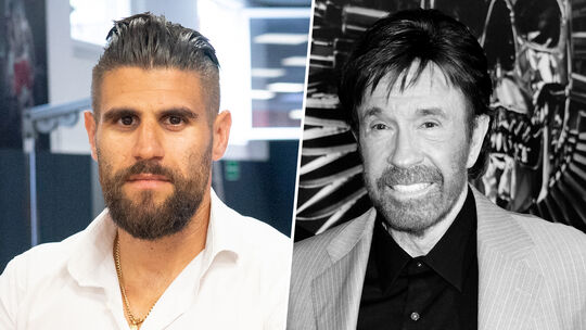 Der Koblenzer Kampfsportstar Marlon Reinhardt (links) hat mit unserer Redaktion über den Tod von Chuck Norris - für ihn ein Vorb