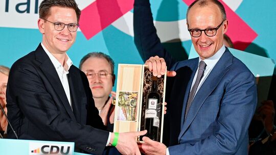 Abschluss des Landtagswahlkampfs der CDU Abschluss des Landtagswahlkampfs der CDU