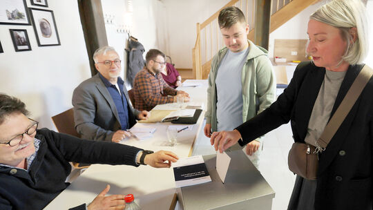 So wie hier in Kleinmaischeid konnten am Sonntag in zig Wahllokalen im ganzen Kreis Neuwied die Wähler ihre Stimmen abgeben.