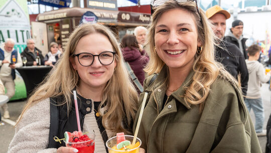 Gaumenfreuden gab es auch in flüssiger Form.