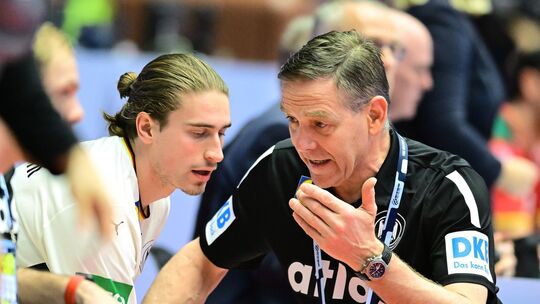 Juri Knorr und Alfred Gislason