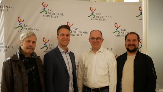 In welchen Wahlgebieten schnitten die Kandidaten Axel Ritter (von links), Pascal Rowald, Jörn Kampmann und Christoph Scheuer bes