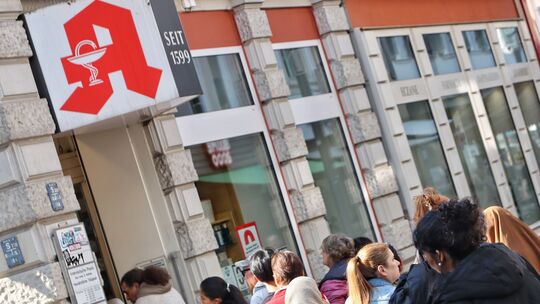 Am Montag haben die Apotheken in Stadt und Kreis Bad Kreuznach gestreikt, nur die Einhornapotheke in der Mannheimer Straße stell