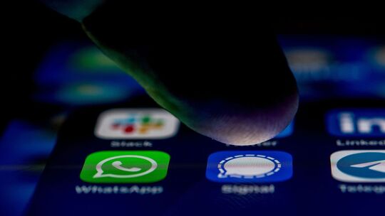 Messengerdienste auf einem Smartphone