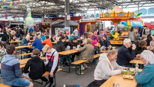 Auf der Foodtruckmeile am Vorteil-Center in Unkel konnten am vergangenen Wochenende die Menschen eine Vielfalt kulinarischer Gen