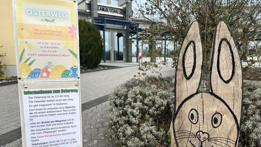 Ein Osterweg in Meudt ist ein Angebot für Familien, der ab dem 27. März begangen werden kann. Die Strecke beträgt rund 2,5 Kilom