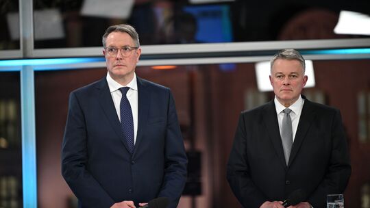 Diese beiden Herren führen ihre Parteien in die anstehenden Sondierungen zur Bildung einer neuen Landesregierung: Wahlverlierer